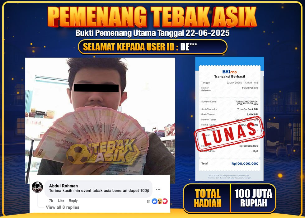 Bukti Pemenang 1